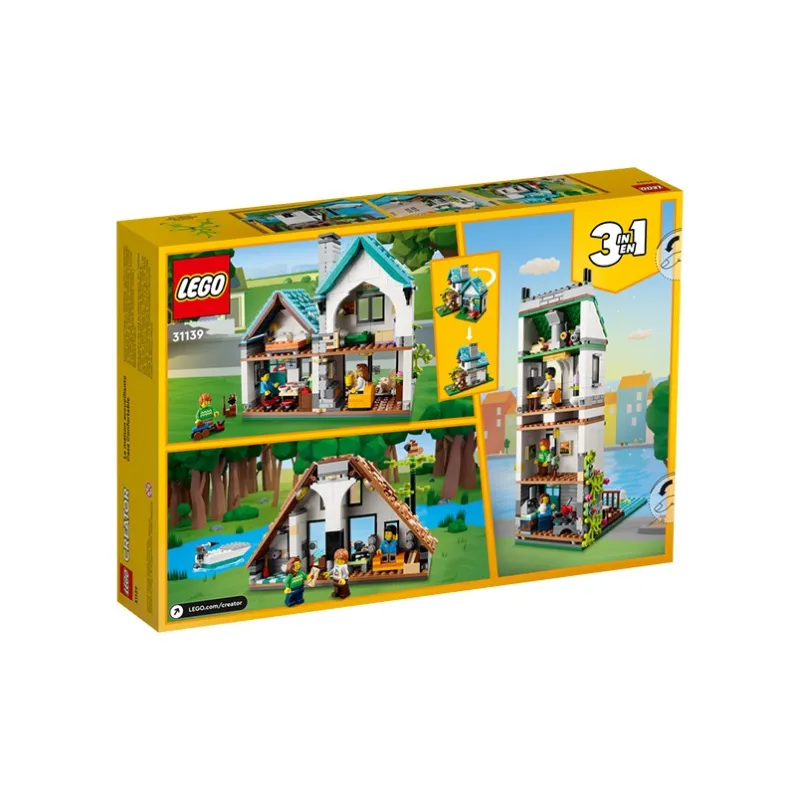 LEGO Cozy House Building Blocks 31139-2