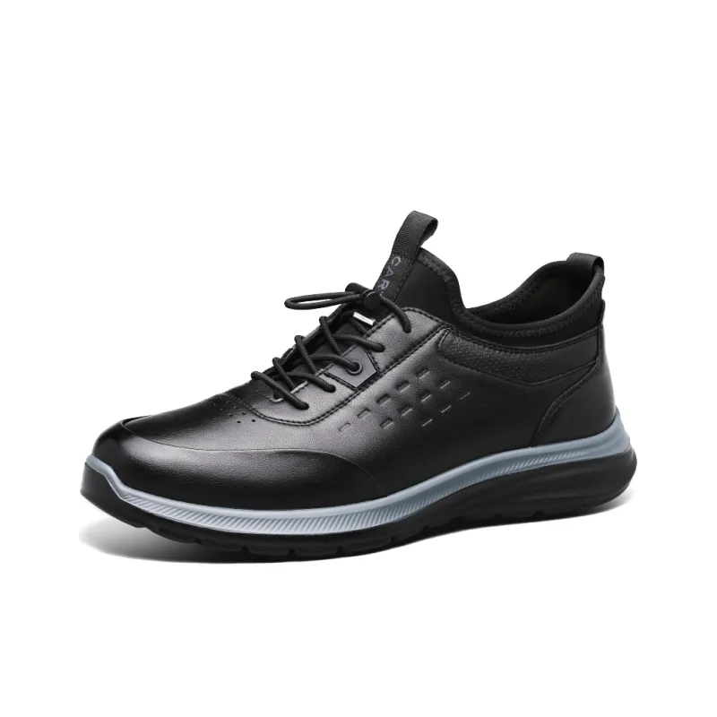 CARTELO Casual Shoes Men Low Top Black/Stone Gray-1