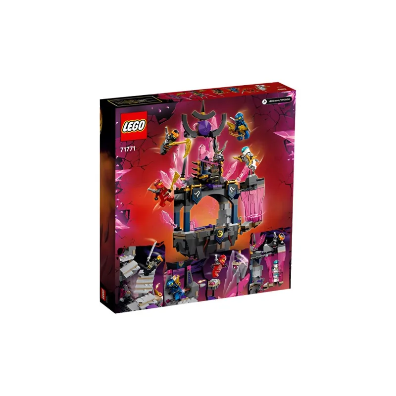 LEGO Phantom Ninja Collection Temple Of The King Of Crystal Building Blocks 703 71771-3