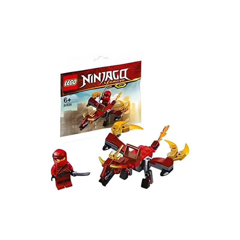 LEGO Kay Smith, Ninjago Characters Sky Dragon Building Blocks 54pcs 30535-3