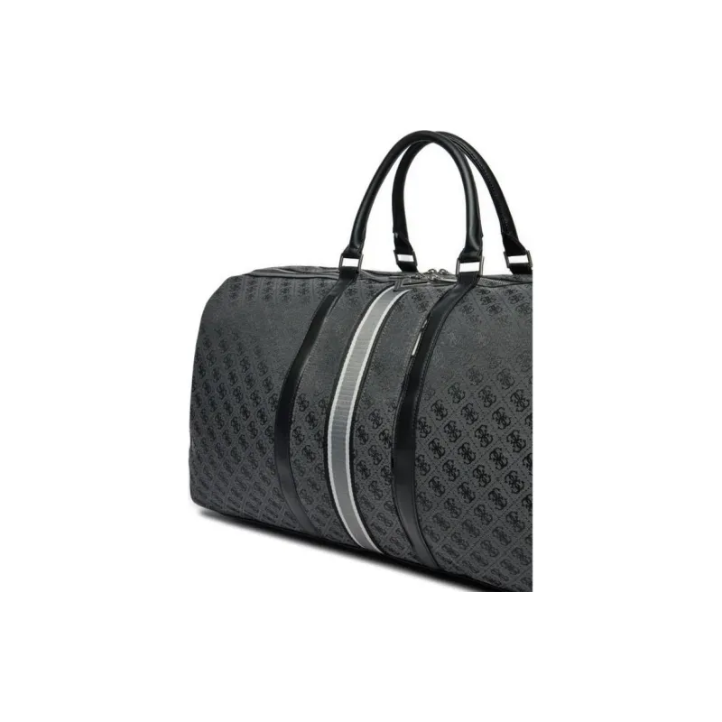 GUESS Faux Leather Shoulder Bag, Crossbody Bag, Handbag, Travel Bag Men's Gray-2