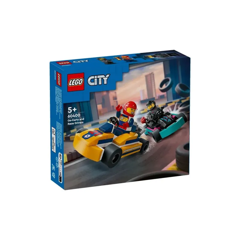 LEGO Go Karts And Race Drivers Building Blocks 60400-1