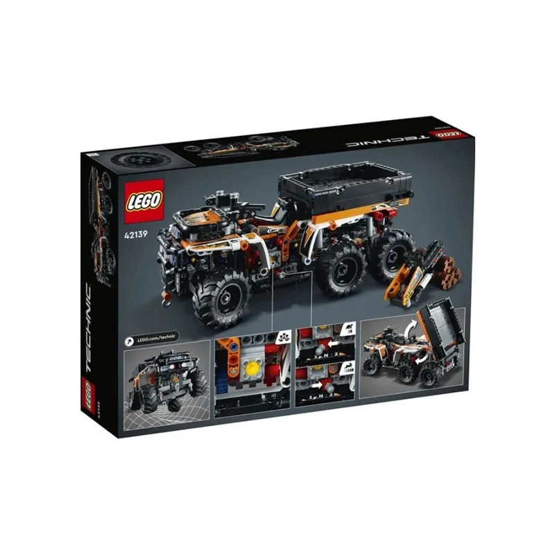 LEGO Technology Mechanical Set All Terrain Vehicle Building Blocks 601 1000 42139-1