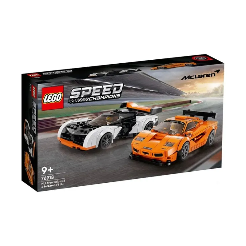 LEGO McLaren Solus GT & McLaren F1 LM Building Blocks 76918-1