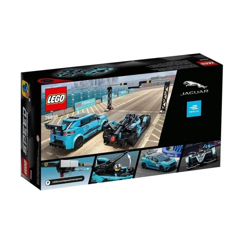 LEGO Super Racing Collection Formula E &I PACE ETROPHY Jaguar Building Blocks 76898-2
