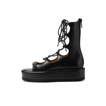CHARLES&KEITH Small Ck Roman Sandals 5cm Women's