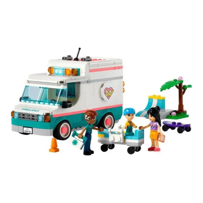 LEGO Good Friend Collection Heart Lake City Hospital Ambulance Building Blocks 344pcs 42613-1
