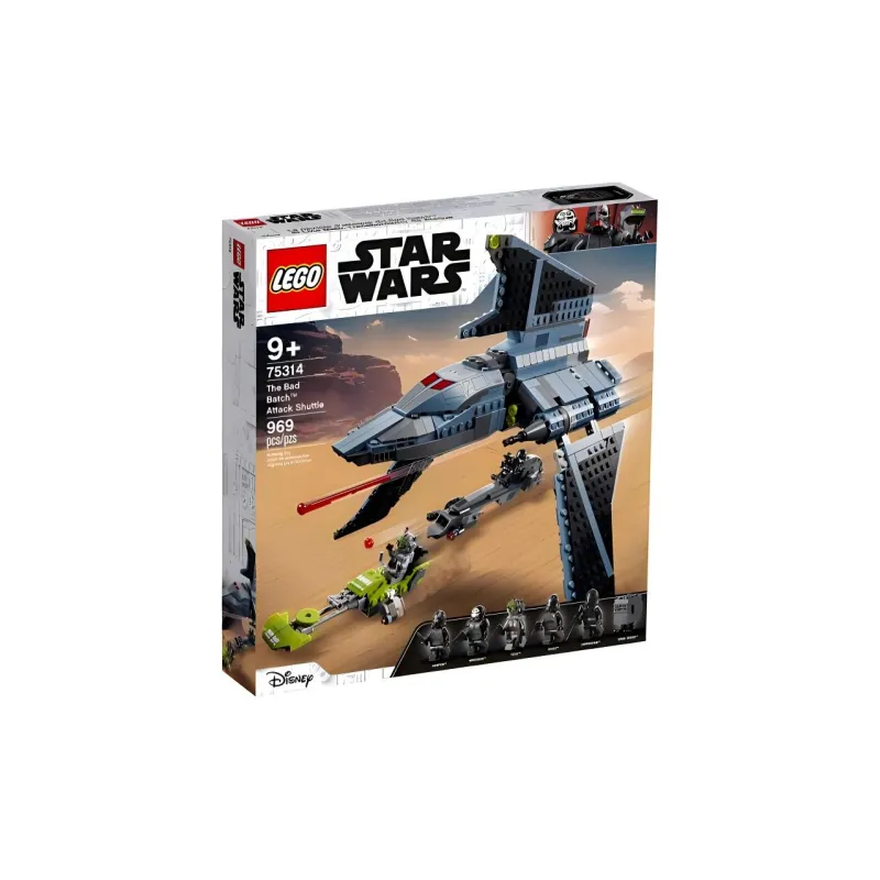 LEGO Star Wars Collection Elite Squad Attack Shuttle Building Blocks 969pcs 75314-2