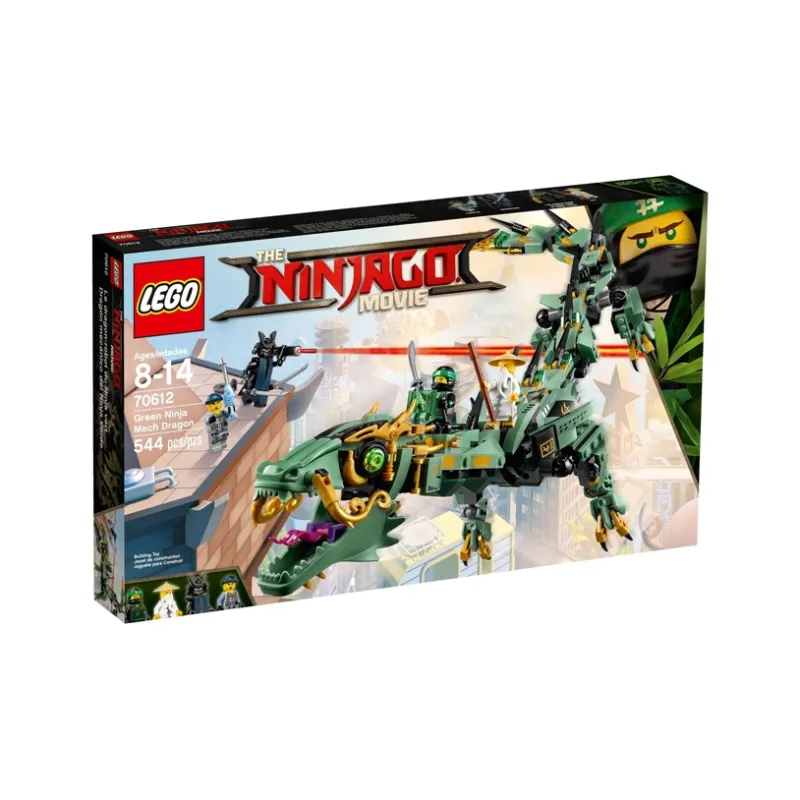 LEGO Phantom Ninja Collection Green Ninja's Flying Mecha God Dragon Building Blocks 70612-3