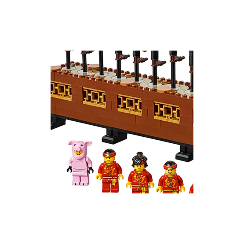 LEGO New Year Dancing Dragon Building Blocks 601 1000 80102-3
