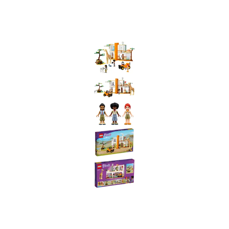 LEGO Good Friends Collection Mia Wild Animal Rescue Building Blocks 430pcs 41717-3