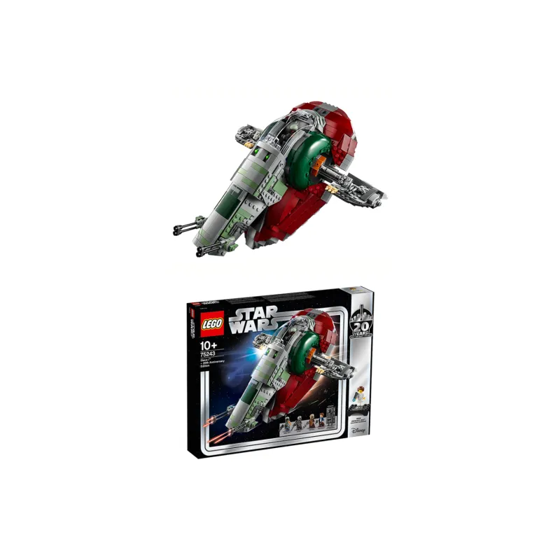 LEGO Star Wars Collection 20th Anniversary Commemoration Set, Bounty Hunter Ship Building Blocks 1001 2000 75243-1