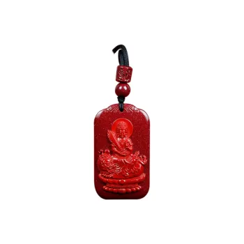 Yutang Reconstructed Cinnabar Pendants Unisex