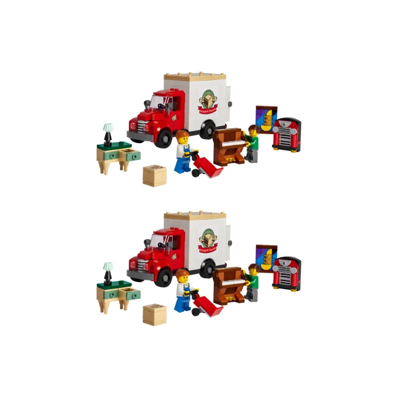 LEGO City Collection Moving Truck Building Blocks 301 Pcs 40586-2