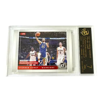 PANINI Stephen Curry Warriors Donruss Live Special Card Live View Horizontal Panel Star Card 7 Points Graded Cards 1 Pc