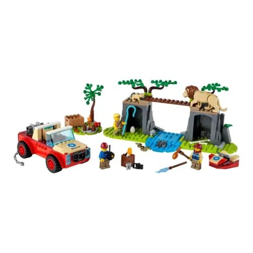 LEGO City Collection Wild Animal Rescue Off-Road Vehicle Building Blocks 157pcs 60301