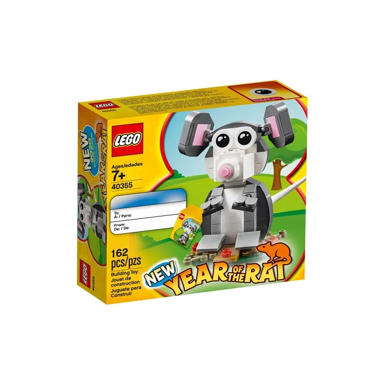 LEGO Zodiac Collection Mouse Building Blocks 162 40355-1