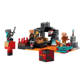 LEGO My World Collection The Nether Fortress Building Blocks 300 Pcs/pzs 21185