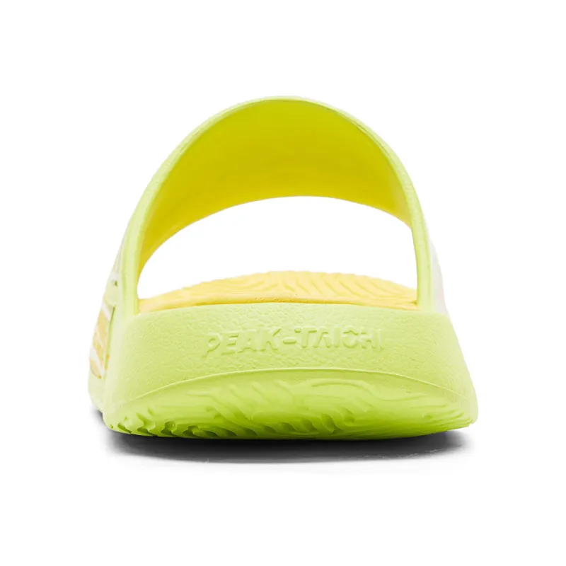 PEAK Extreme National Creativity Slip-Resistant Abrasion-Resistant Sports Slippers Men's Grass Green Mustard Yellow-4
