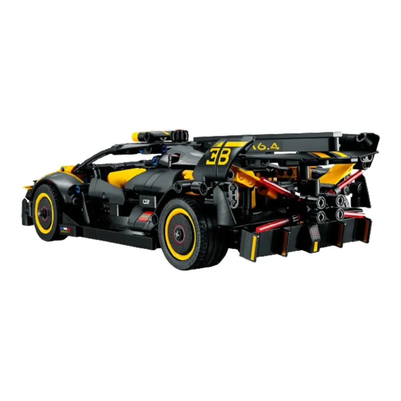 LEGO Technology Mechanical Set Bugatti Bolide & Lego Canvas Bag Building Blocks 2001 5000pcs 42151  Canvas Bag Set-3