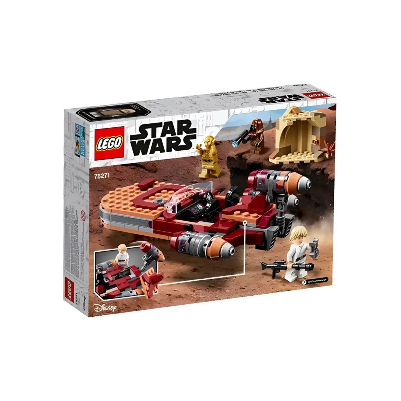 LEGO Star Wars Collection Luke Skywalker, Land Speeder Building Blocks 201 300 75271-3