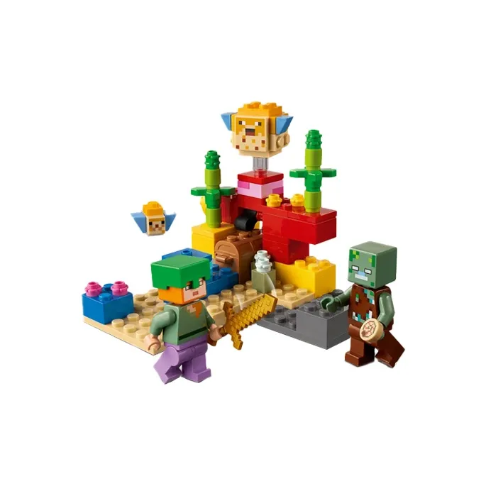 LEGO My World Collection Coral Reef Building Blocks 92 21164-2