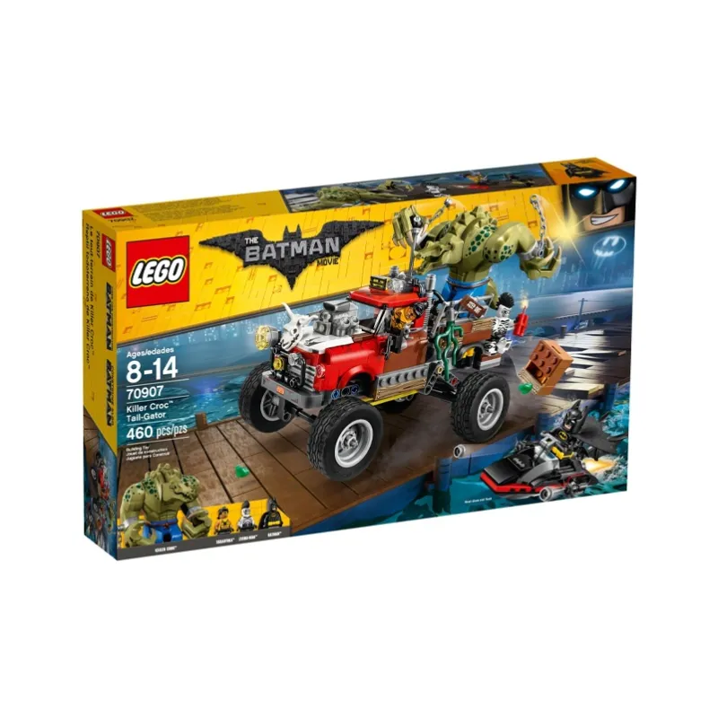 LEGO Super Hero Collection Batman Assassin Crocodile's Giant Wheel Bike Building Blocks 301 600pcs 70907-2