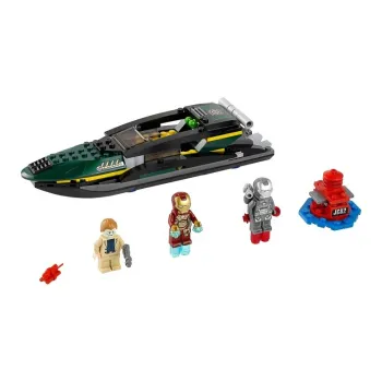 LEGO Marvel, Superhero Collection Iron Man Extreme Harbor Battle Building Blocks 195 Pcs/pzs 76006