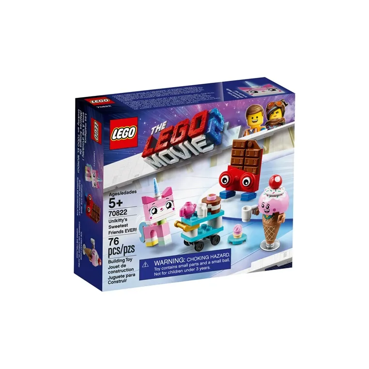 LEGO Big Movie Collection MOVIE2 Collection, The Closest Friend Of The Unicorn Cat Building Blocks 76 Pcs/pzs 70822-1