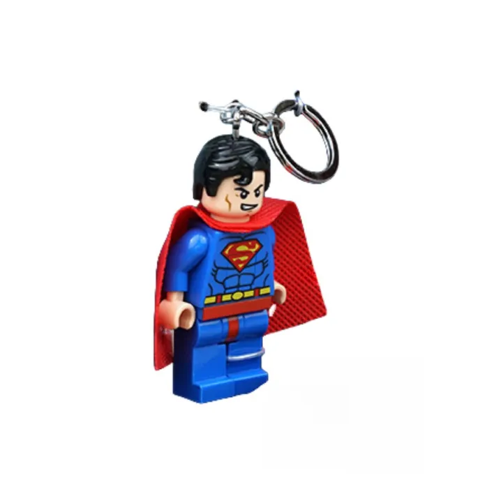 LEGO Super Hero Collection Superman Glow in The Dark Keychain Building Blocks 0 300pcs LGLKE39-2