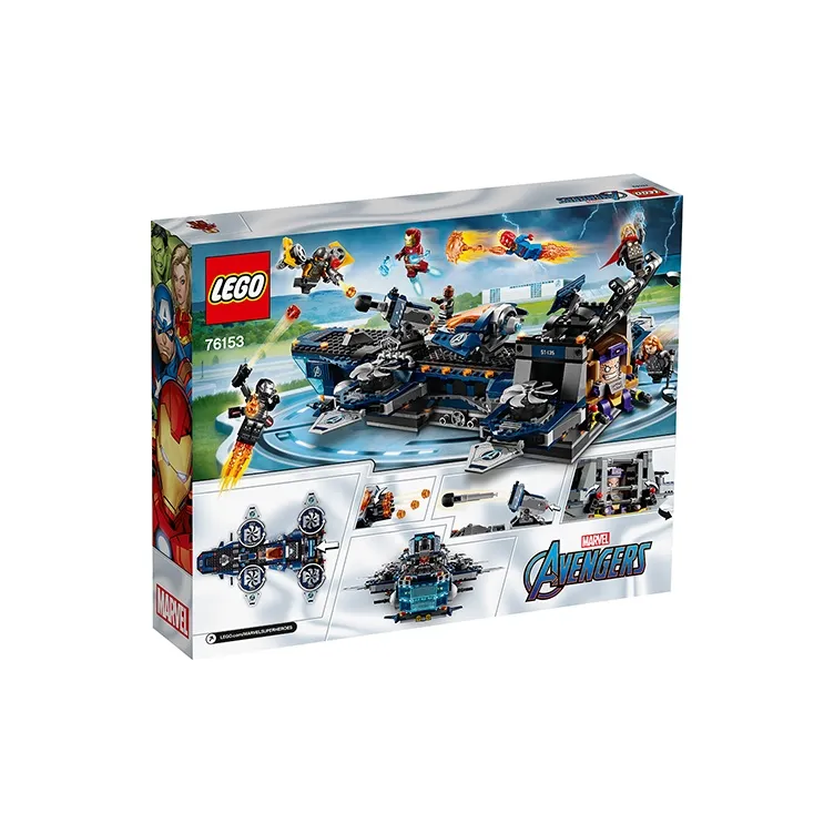 LEGO Super Hero Collection Sky Carrier Building Blocks 8 Pcs Figures 76153-0