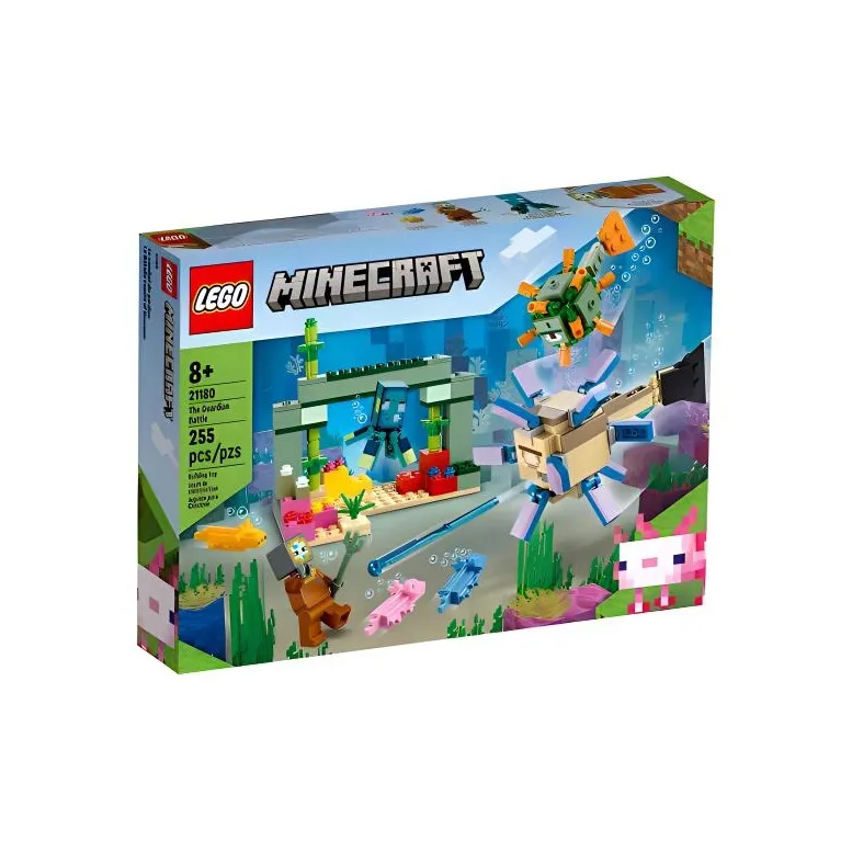 LEGO Minecraft Collection, Guardians Battle Building Blocks 255 Pcs/pzs 21180-3