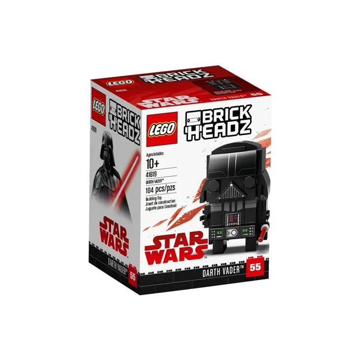 LEGO Darth Vader BrickHeadz Star Wars Darth Vader Building Blocks 104 41619-2