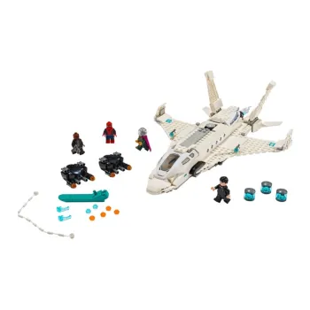 LEGO Super Hero Collection Marvel, Spider Man, Iron Man Fighter, And Drone Attacks Building Blocks 76130