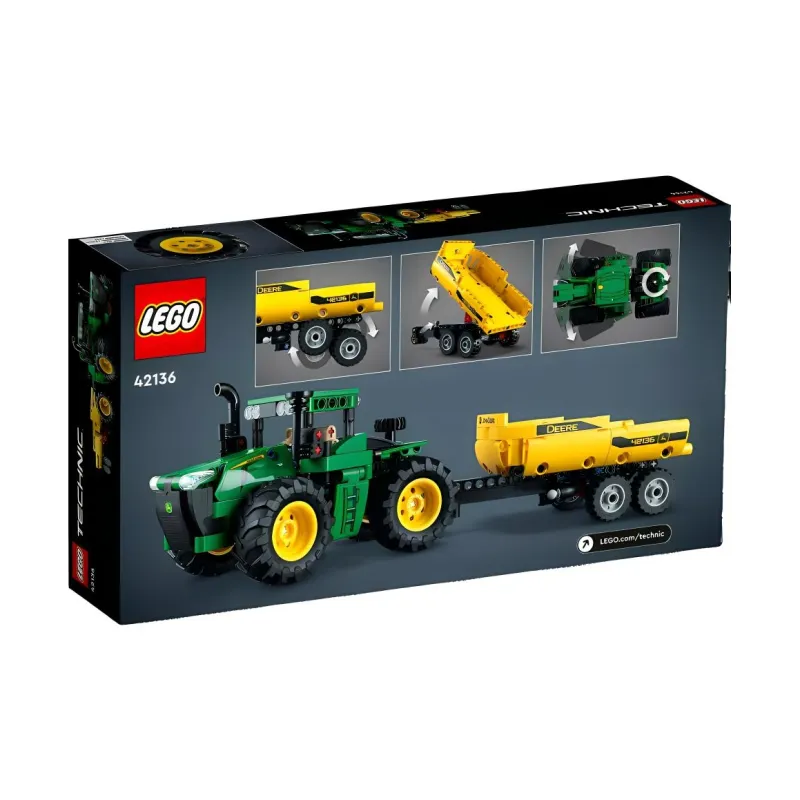 LEGO John Deere 9620R 4WD Tractor Building Blocks 42136-3