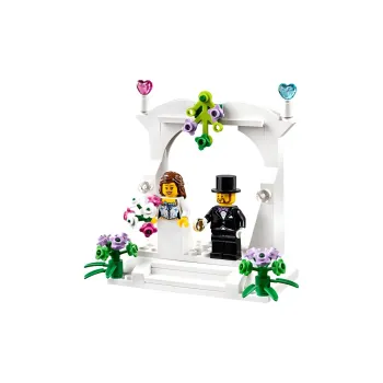 LEGO Classic Collection Groom Bride Wedding Box Building Blocks 89pcs 40165