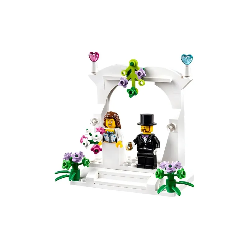LEGO Classic Collection Groom Bride Wedding Box Building Blocks 89pcs 40165-0
