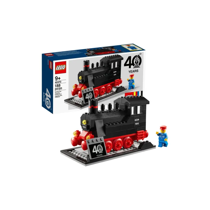 LEGO Trains 40th Anniversary Set Building Blocks 40370-0