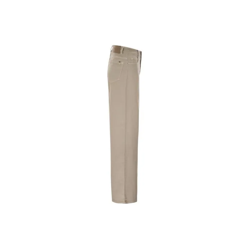 WEEKEND MaxMara Medina Logo Patch Wide Leg Trousers-2