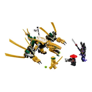LEGO Phantom Ninja Collection Gold Flying Dragon Building Blocks 171 70666