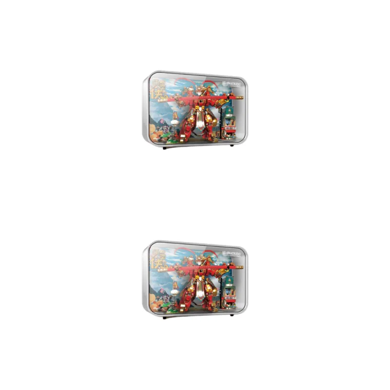 LEGO Little Monkey King Collection Sun Wukong Ultimate Transforming Mecha & Display Case White Building Blocks 80045 1-2
