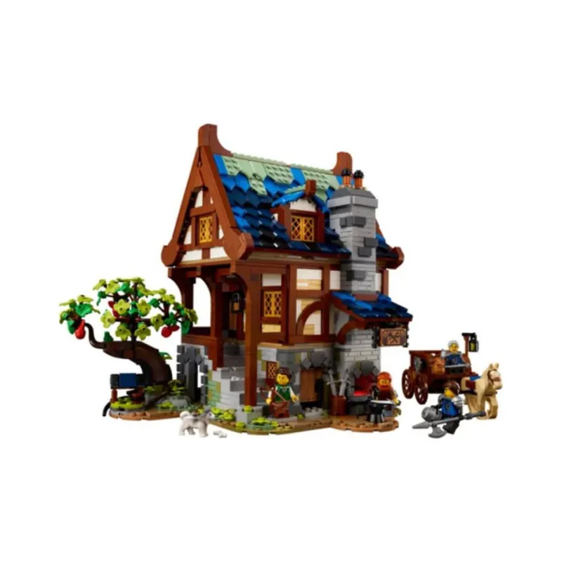 LEGO IDEAS Medieval Blacksmith Shop Building Blocks 21325-1