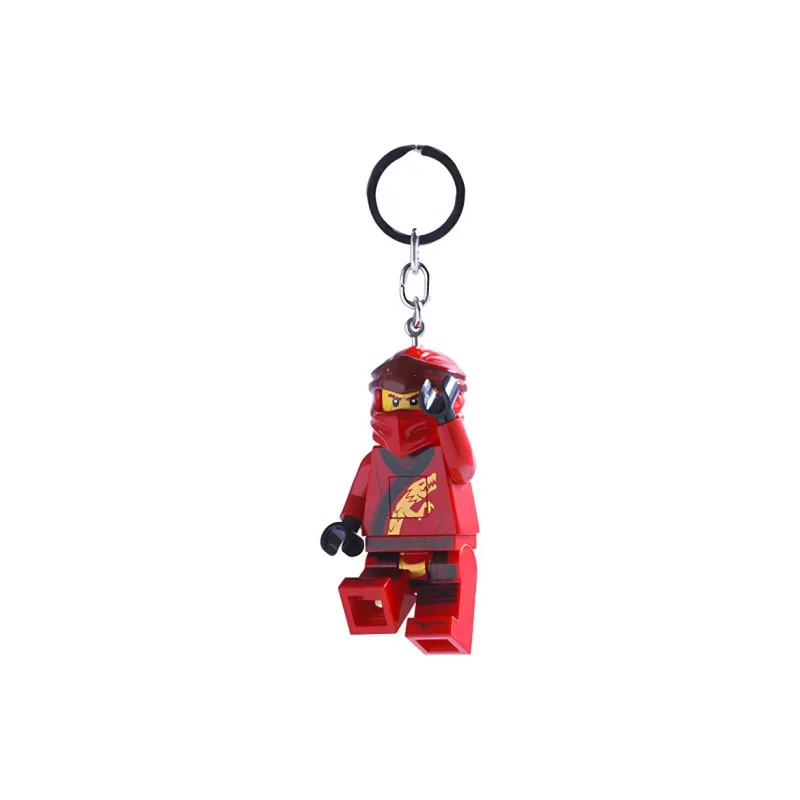 LEGO Ninjago Characters Red Ninja, Glow in The Dark Keychain Building Blocks 0 300pcs KE149-1