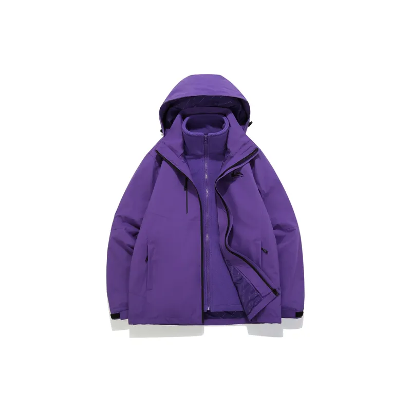 Quiksilver Hiking Water-Resistant Windproof Water-Repellent Rainproof Windbreaker Jacket Unisex-4