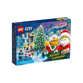 LEGO City Collection City Set Christmas Countdown Calendar Building Blocks 258pcs 60381