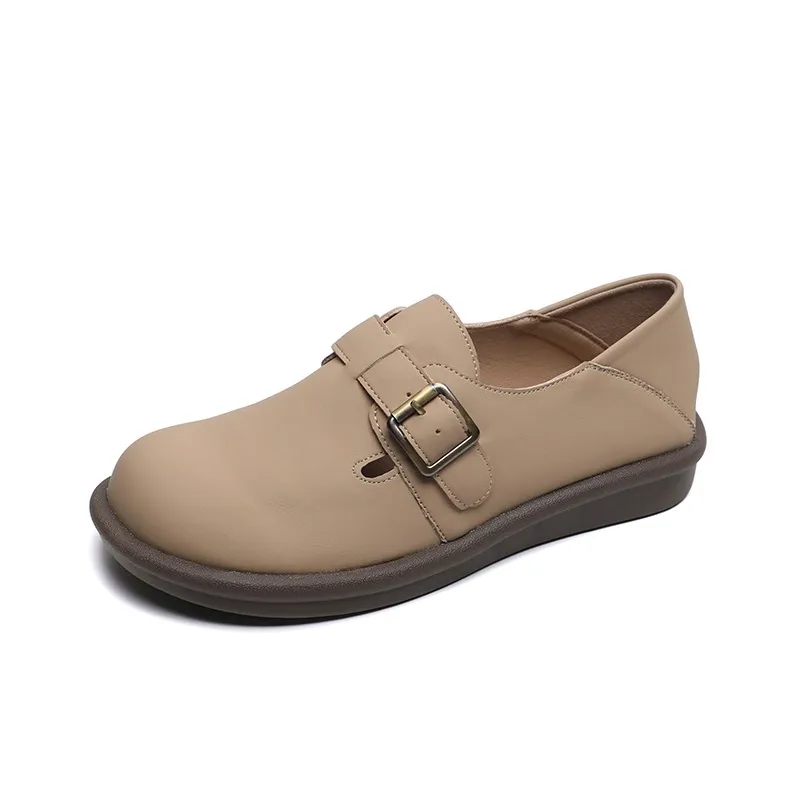 Casual Loafers Unlined Shoes 3CM Height Women's-5