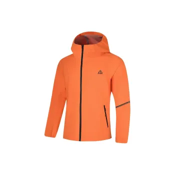 361° Waterproof, Windproof, And Breathable Windbreaker Jacket Men's Vermilion Orange