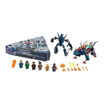LEGO Super Hero Collection Marvel Characters Marvel The Rise Of Domo Building Blocks 1040 Pcs 76156