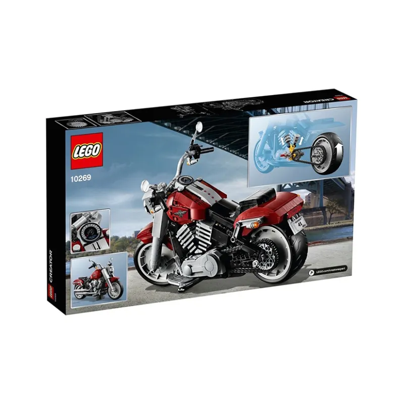 LEGO Harley Davidson Fat Boy Building Blocks 10269-2