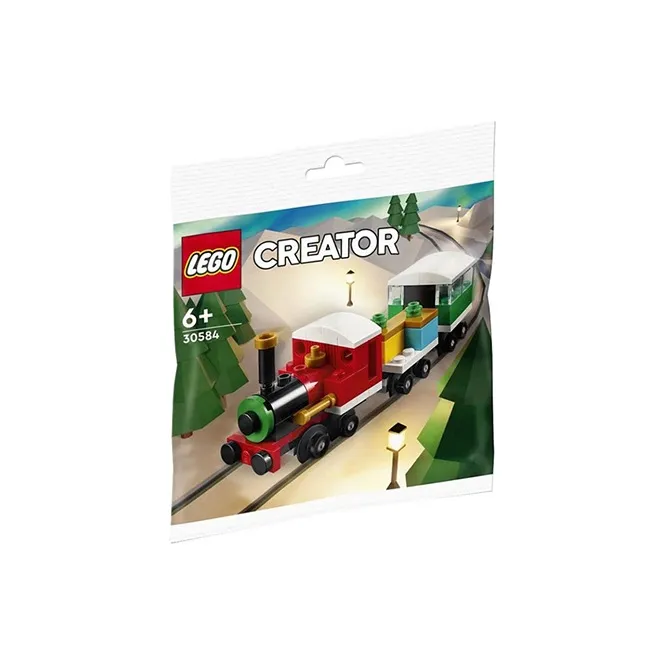 LEGO Creative Variety Collection Winter Christmas Train Building Blocks 30584-1